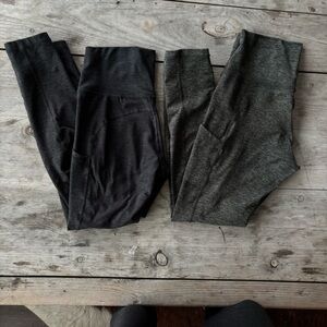 OFFLINE By Aerie The Hugger High Waisted Pocket Legging Set of two!